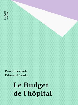 cover image of Le Budget de l'hôpital